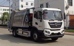 東風(fēng)天錦12-14立方純電動(dòng)壓縮式垃圾車(chē)