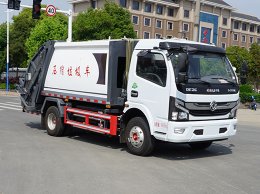 東風(fēng)8-9立方純電動(dòng)壓縮式垃圾車(chē)